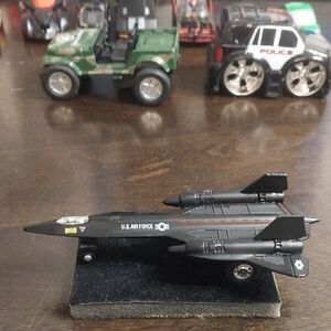 Sjing-2016 Batch# 28852-Black U.S. Air Force Jet Toy - Kids Cars & Vehicles